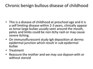 Bullous Rash Yellow Bullous disease of the skin.pdfbhueyeheheh | PDF