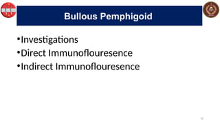 Bullous disorders.pptxBullous disorder and its causing agentss | PPTX