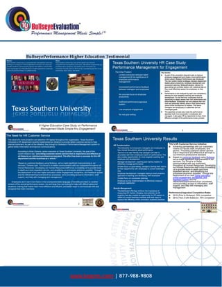  




BullseyePerformance Higher Education Testimonial




                    www.bepms.com | 877-988-9808
 