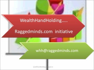 WealthHandHolding…..

Raggedminds.com initiative


         whh@raggedminds.com


          wealthhandholding.blogspot.in
 