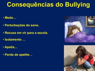Consequências do Bullying Medo…