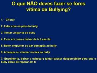  Recusa em vir para a escola.