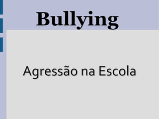 Bullying

Agressão na Escola
 