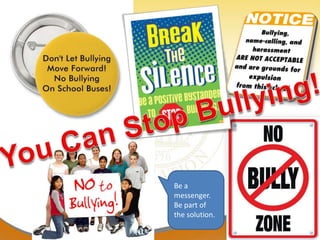 Be a
messenger.
Be part of
the solution.
 