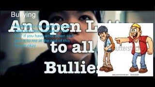 Bullying PPT presentation | PPT