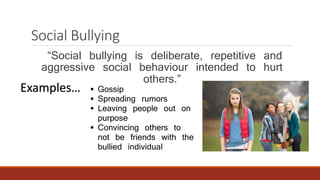 Problems of Well-Being: Bullying | PPTX