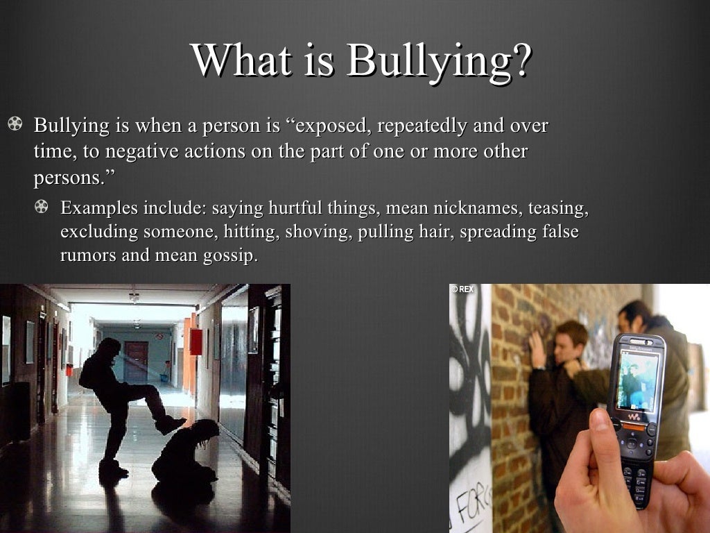 powerpoint presentation bullying