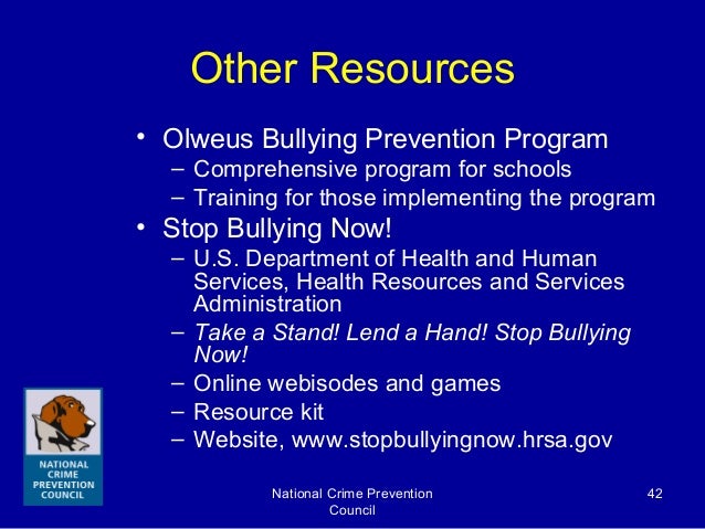 Bullying whatsnewandwhattodo