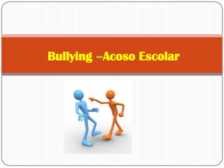 Bullying –Acoso Escolar
 
