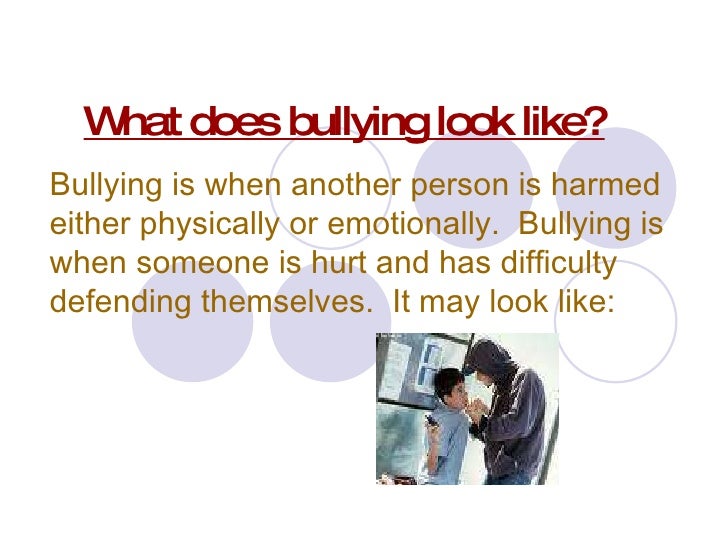 Bullying And Aspergers Syndrome