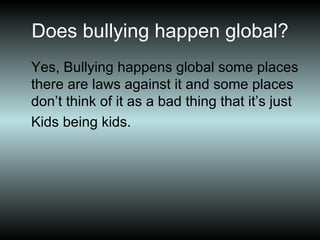 Bullying by Tiara | PPT