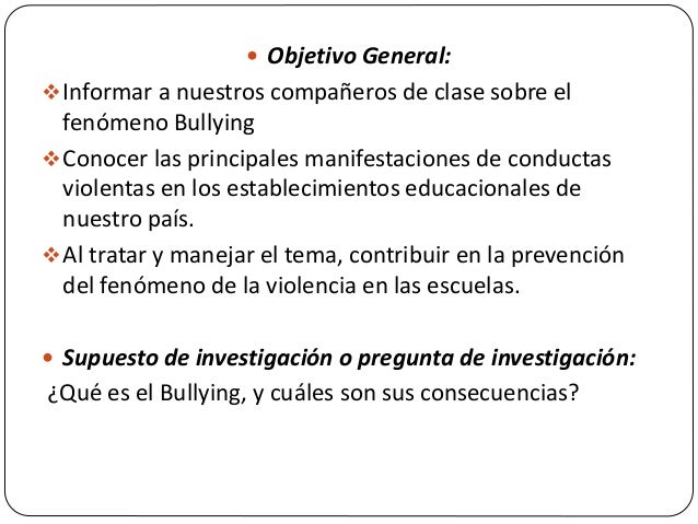 Bullying escolar