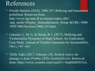 Bullying and Harassment: How Informed Are We? | PPT