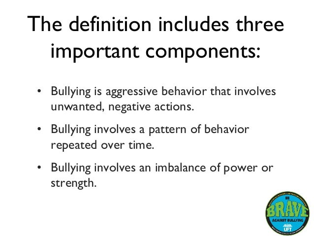 bullying unwanted aggressive behavior involving a Understanding bullying fact sheet 2016 bullying is a form of youth violence cdc defines bullying as any unwanted aggressive behavior(s. bullying unwanted aggressive behavior involving a Understanding bullying fact sheet 2016 bullying is a form of youth violence cdc defines bullying as any unwanted aggressive behavior(s.