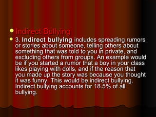 Bullying powerpoint | PPT