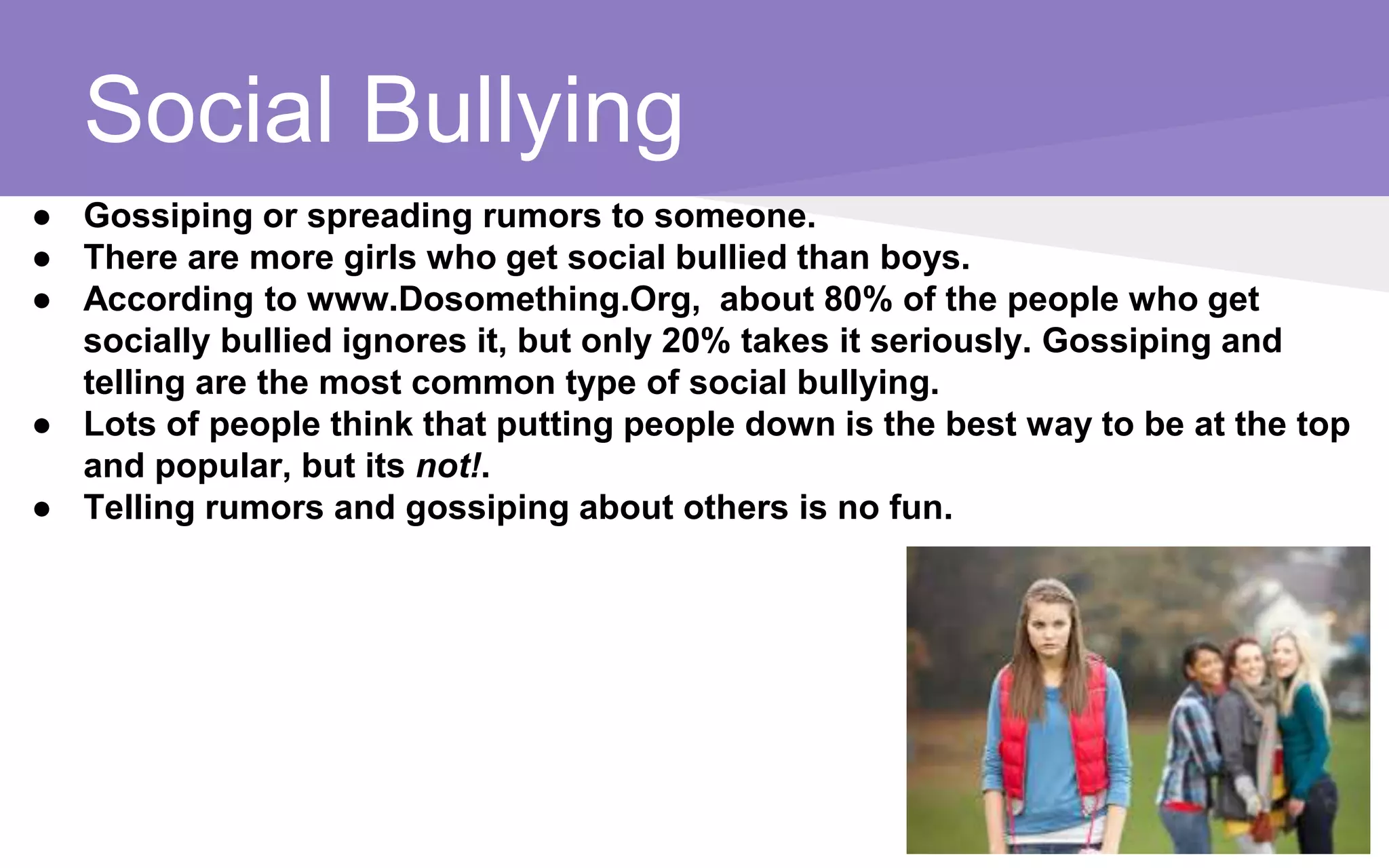 Bullying Presentation | PPT