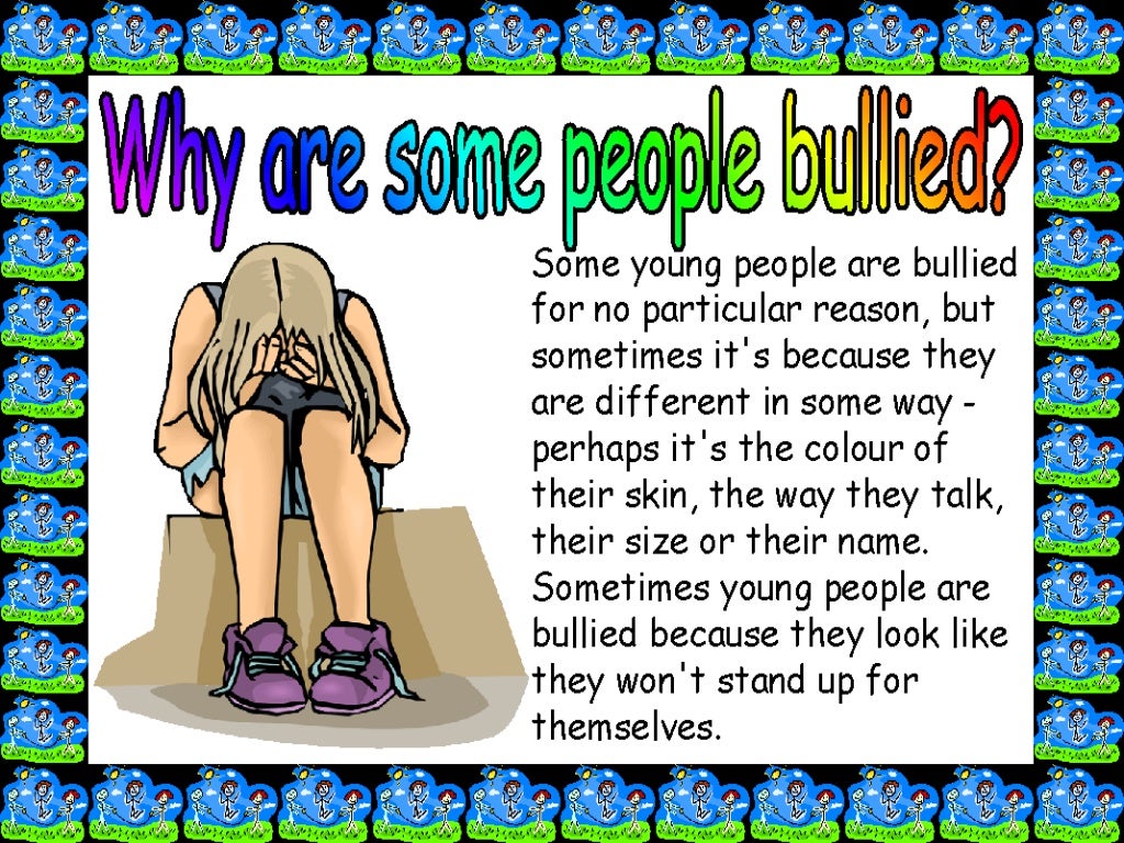 short presentation about bullying