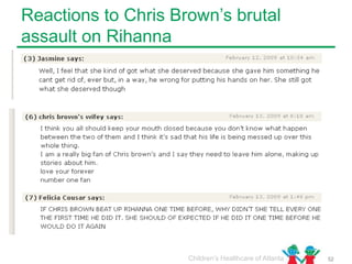 The Role of Social Media in Bullying and Teen Dating Violence PCA GA …