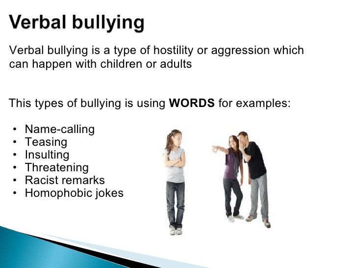 Bullying in school