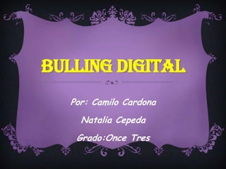 Bullíng digital | PPT
