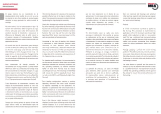 12 13www.bulnesmba.com www.bulnesmba.com
JUEGO INTERNO
Internal clearance
El juego interno de un rodamiento es el
desplazamiento total posible de uno de sus aros
en relación al otro. Esta medida es necesaria para
absorber la carga ajustando los anillos durante el
montaje.
Por este motivo, una vez seleccionados el tipo y el
tamaño del rodamiento, debe escogerse un juego
interno adecuado para evitar deformaciones del
producto durante la instalación y compensar la
diferencia de dilatación entre el anillo interior y
el exterior durante el funcionamiento. También
influye en otros factores, como el nivel de ruido o la
generacióndecalor.
En función del tipo de rodamiento, esta distancia
se mide en dirección radial (juego radial interno) o
en dirección axial (juego axial interno). Asimismo,
debe distinguirse entre el juego interno inicial y el
juego interno en funcionamiento. El juego interno
inicial es superior al de funcionamiento debido a
las contracciones o dilataciones de los aros una vez
estánenmovimiento.
Para condiciones de trabajo estándar se
recomienda usar el juego Normal. Cuando existen
diferencias entre las condiciones de montaje y las
de funcionamiento es necesario escoger un juego
interno mayor o menor que Normal según el caso.
EstosrodamientosseidentificanconlossufijosC2y
C1(progresivamentemenorqueNormal)obienC3,
C4yC5(progresivamentemayoresqueNormal).
Cada disposición de rodamientos requiere una
holgura de funcionamiento positiva (el caso más
común) o negativa según la aplicación. Por ejemplo,
en aplicaciones que presenten cargas de impacto
o vibraciones fuertes se recomienda usar un juego
radialmayor.Sinembargo,paramotorespequeñosy
enentornosconrestriccionesderuidodebeoptarse
porunjuegoradialpequeño.
Aunque por norma general se aporta el valor del
juego interno radial, en determinados tipos de
rodamientosseofreceelvalordeljuegoaxialinterno
por ser más importante en el diseño de sus
aplicaciones. En este grupo entran los rodamientos
oscilantes de bolas y de rodillos; los rodamientos
de rodillos cónicos y de bolas de contacto angular,
cuando están dispuestos por parejas; y los
rodamientosconcuatropuntosdecontacto.
Precarga
En determinados casos se aplica una cierta
precarga al rodamiento. Esta medida se emplea
en aplicaciones en las que el rodamiento debe
trabajar a altas velocidades bajo cargas muy ligeras
o inexistentes. De este modo se asegura una carga
mínima con objeto de proporcionar un juego
negativo que incremente su rigidez y precisión de
giro, evitando daños como consecuencia de los
movimientosdeslizantesenloselementosrodantes.
Mediante la precarga se consigue mantener la
posición exacta del rodamiento en el eje, y por tanto
incrementarsuprecisión.Permiteademásreducirel
desgaste, pues los elementos rodantes permanecen
en su posición correcta. Se emplea también para
reducir el ruido y las vibraciones del rodamiento en
funcionamiento.
La cantidad de precarga, así como el método
para obtenerla, debe ajustarse con extremada
precaución por parte de un técnico cualificado.
Es imprescindible valorar meticulosamente las
condiciones de funcionamiento y el objetivo de
la precarga para garantizar el funcionamiento
adecuadodelrodamiento.
The internal clearance of a bearing is the maximum
possible offset of one of its rings in relation to the
other.Thismeasuredisneccesarytoabsorbtheload
byadjustingtheringsduringtheassembly.
Duetothis,oncethetypeandthesizeofthebearing
has been selected, a proper internal clearance must
bechoosetoavoidproductdeformationsduringthe
instalation and compensate the dilatation variation
betwieen the inner ring and the outer ring while
operating. Other factors have also impact on this,
suchasnoiselevelsorheatgeneration.
According to the type of bearing, this distance
is measured in radial direction (internal radial
clearance) or axial direction (axial internal
clearance). Furthermore, a distinction between the
initial internal clearance and the operating internal
clearancemustbemade.Theinitialinternalclearace
is higher due to the contractions and expansiones of
theringsoncetheyarerunning.
For standard work conditions, it is recommended to
use the Normal clearance. When there are notable
differences between the assembly conditions and
the operating conditions, an internal clearance
higher or lower than Normal must be choose
accordingtoeachcase.Thesebearingsareidentified
with sufixes C2 and C1 (gradually lower than
normal)orelseC3,C4andC5(graduallyhigherthan
Normal).
Each bearing configuration requires a positive
operating clearance (the most usual situation)
or negative, depending on the application. For
example, in applications that have impact load or
strong vibrations it is recommended to go for a
higherinternalclearance.However,forsmallmotors
and in environments with noise restrictions a lower
internalclearanceshouldbeused.
Even if the internal radial clearance is usually
displayed, certain types of bearings show their axial
internal clearance, as it is most relevant for the
applicationstheyaredestinedfor.Withinthisgroup
there are spherical ball bearings and spherical
roller bearings; tapered roller bearings and angular
contact ball bearings (when they are coupled); and
fourpointcontactbearings.
Preload
In certain circumstances a preload is applied to
the bearing. This procedure is implemented in
applications where the bearing is operating at high
speeds while subjected to light or non-existent
load. This way a minimum load is ensured, aiming
to provide a negative clearance that increases its
rigidity and accuracy, preventing from damages
caused by sliding movements within the rolling
elements.
Through applying a preload the exact bearing
position in the shaft is achieved, and so its precision
isincreased.Italsoallowstodecreasewearing,since
the rolling elements remain in its correct position. It
is also used to minimize noise and vibrations while
thebearingisrunning.
The total amount of preload, and the process to
measure it, must be obtained with extreme caution
by a qualified technician. It is imperative to evaluate
carefully the operating conditions and the goal of
the preload to ensure the correct performance of
thebearing.
 