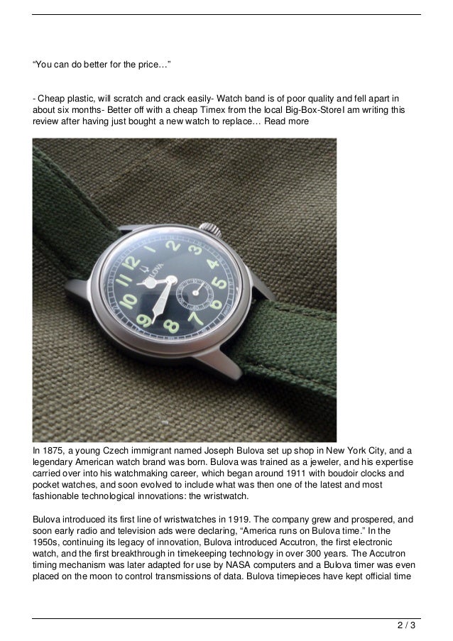 bulova men 8217 s