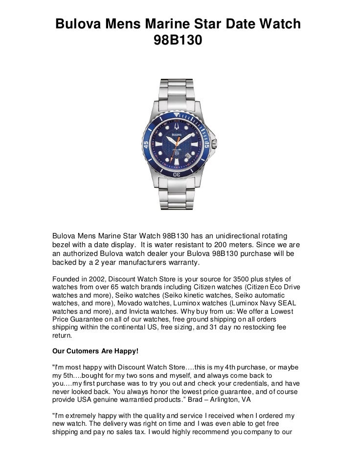 bulova watch setting instructions