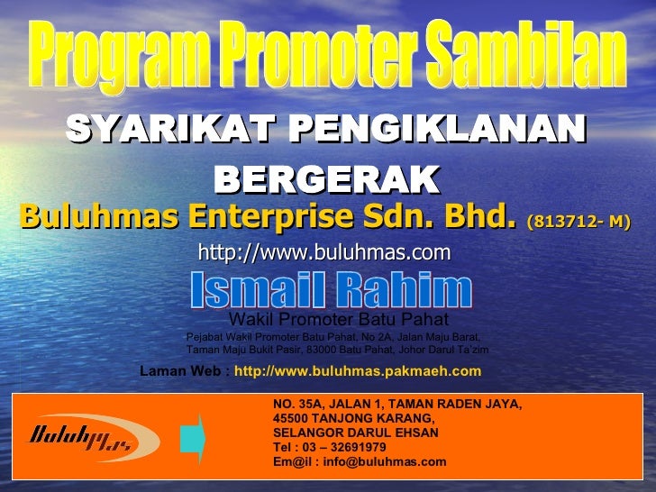 Buluhmas PowerPoint Presentation By Pak Maeh