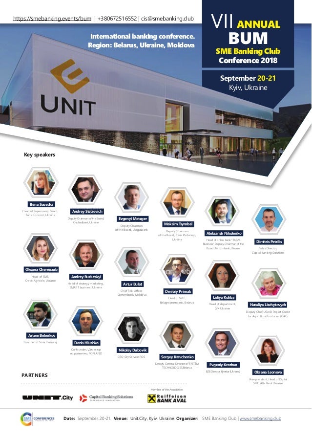 Bum Sme Banking Club Conference 2018