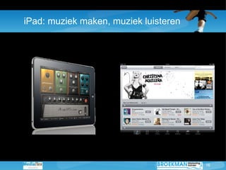 iPad: muziek maken, muziek luisteren 