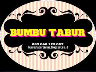 Bumbu tabur keripik bandung