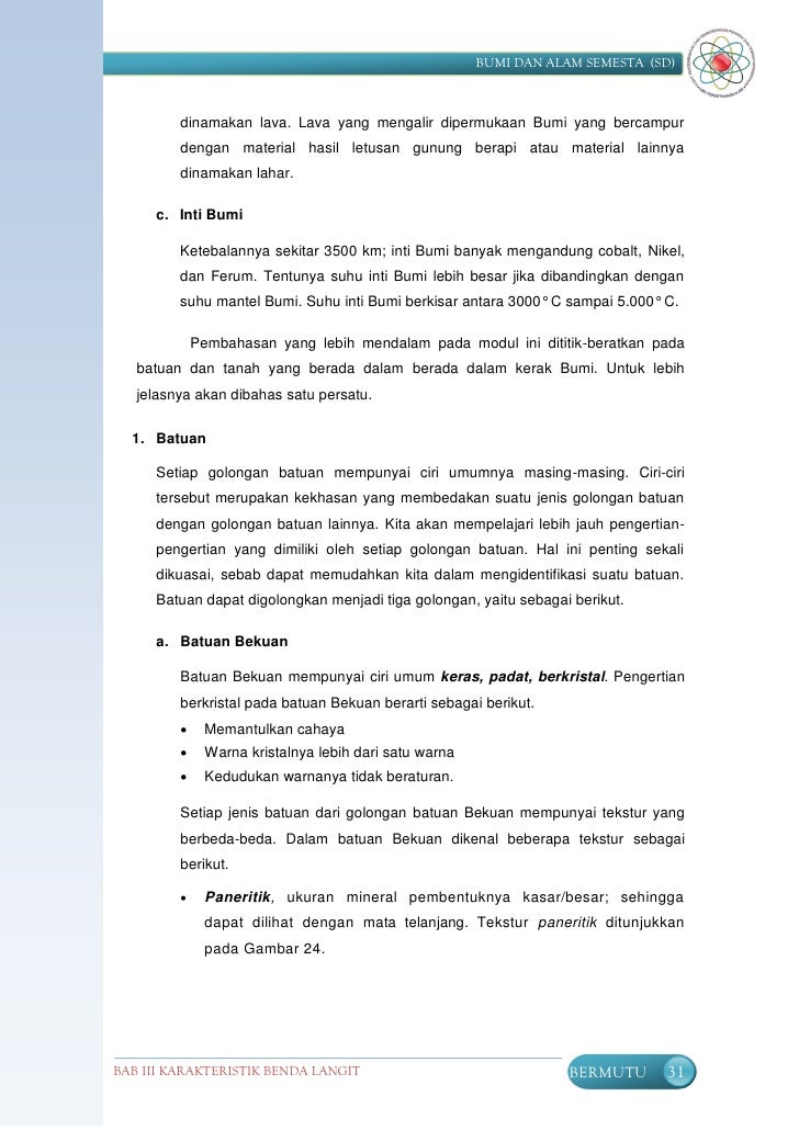 Bumi Dan Alam Semesta