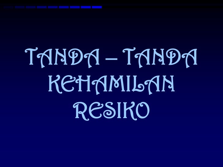 Penyuluhan Ibu Hamil Resiko Tinggi