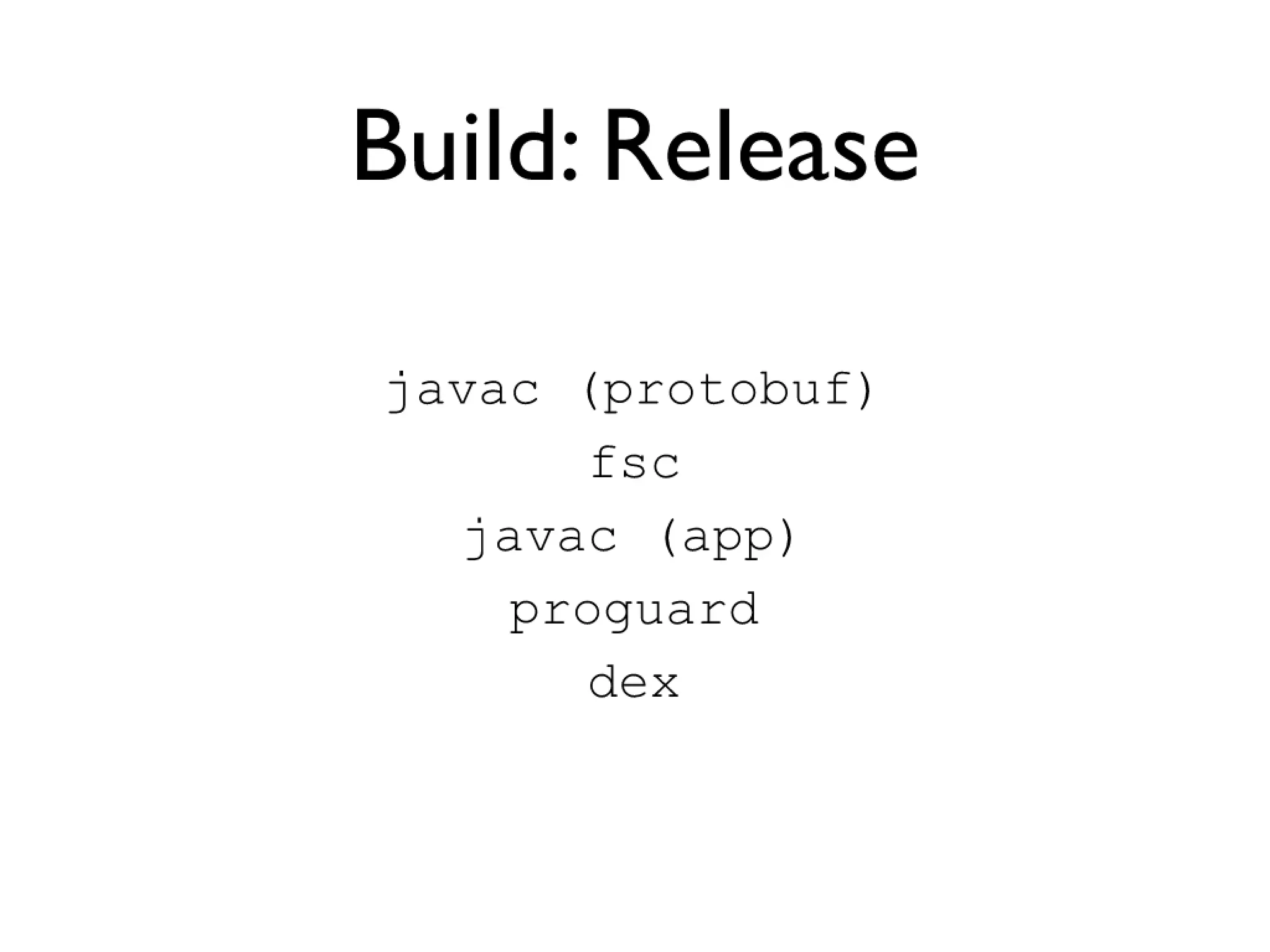 Scala on Android: Experiences at Bump Technologies