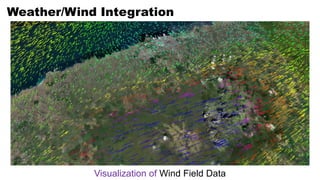 Weather/Wind Integration
Visualization of Wind Field Data
 