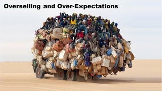 Overselling and Over-Expectations
 
