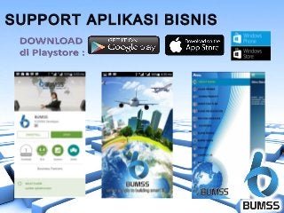 SUPPORT APLIKASI BISNIS
 