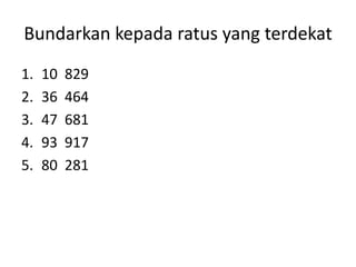 Bundarkan | PPTX