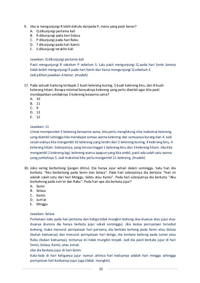 Jawaban Dari Soal Saya Punya 210 Kelereng Satunya Hilang