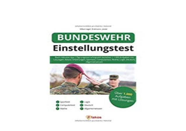P D F Epub Library Bundeswehr Einstellungstest Buch Inclusive App Eig