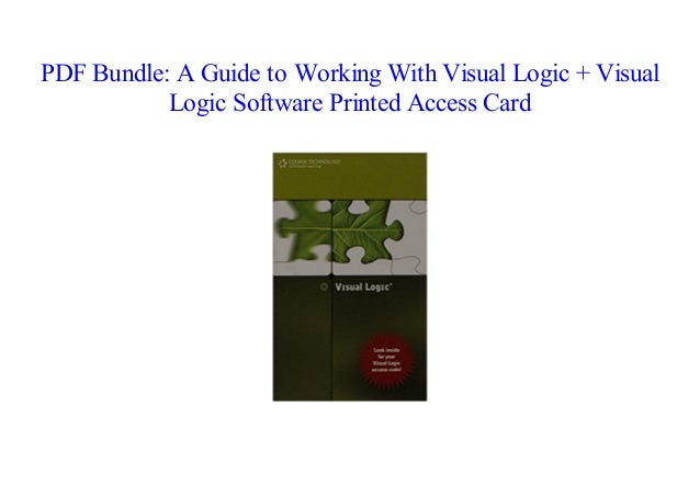 guide to working with visual logic New ebook '18 bundle: a guide to working with visual logic + visual l….
