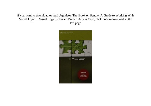 guide to working with visual logic New ebook '18 bundle: a guide to working with visual logic + visual l….