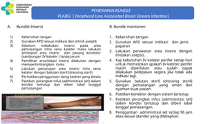 BUNDLES PENCEGAHAN INFEKSI RUMAH SAKIT DAN PUSKESMAS | PPTX