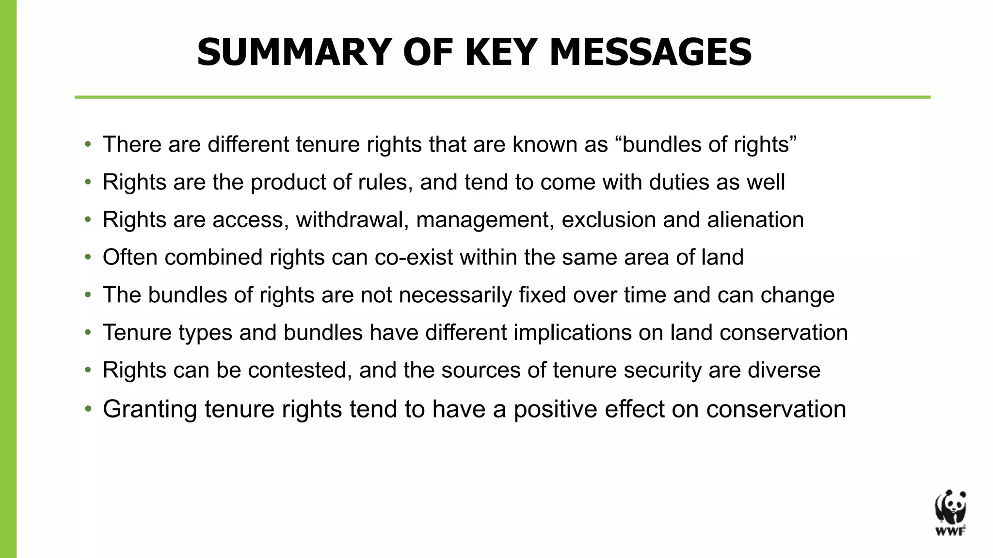 Bundles of rights | PPTX