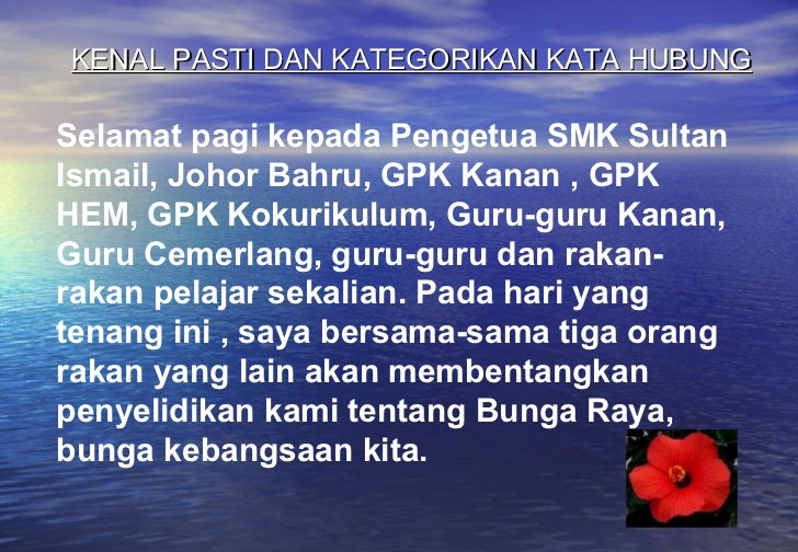 SUBJEK BAHASA MELAYU: TATABAHASA: AYAT MAJMUK