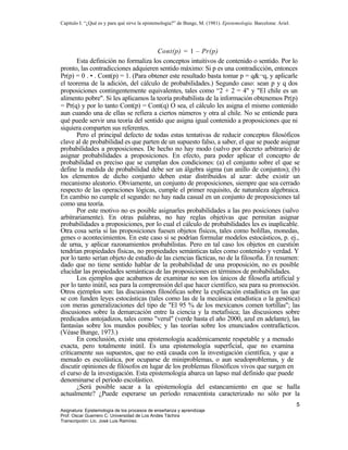 Capítulo I. “¿Qué es y para qué sirve la epistemología?” de Bunge, M. (1981). Epistemología. Barcelona: Ariel.




       ...