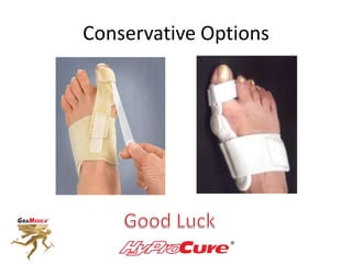 Conservative Options
 