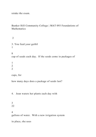 Bhcc Math Bunker Hill Community College MAT 093 Foundations of Mathema.docx