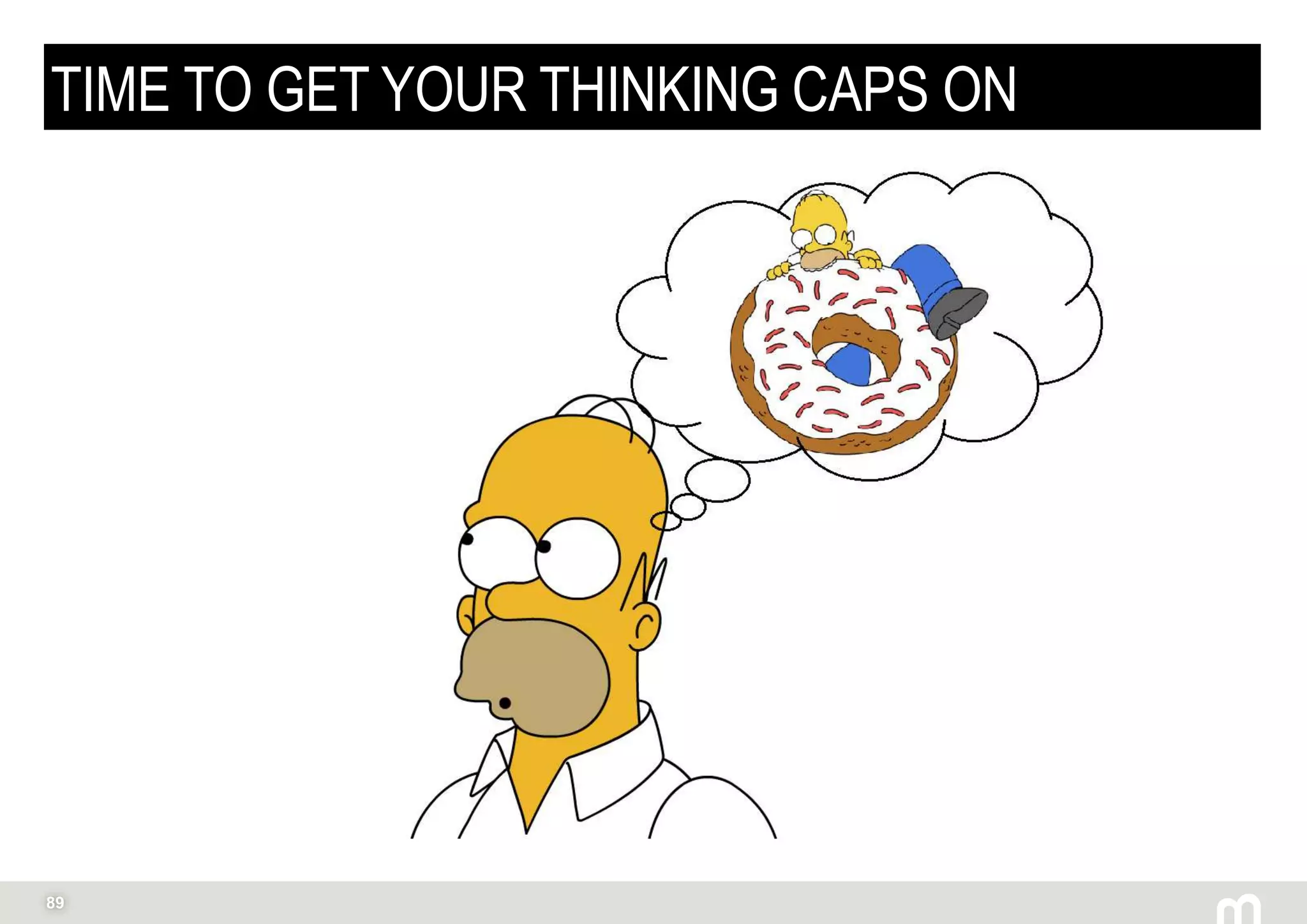 89
TIME TO GET YOUR THINKING CAPS ON
 