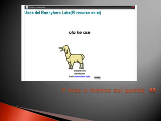 Y mas o menos así queda